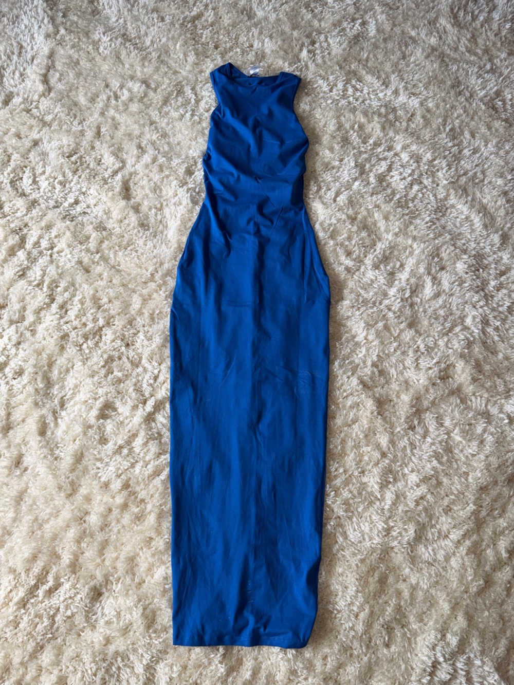 PrettyLittleThing Cobalt Blue Sleeveless Maxi Dress
